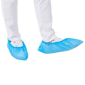 Buy cheap PP Nonwoven Automatic Shoe Cover , Anti Pull Disposable Shoe Cover from wholesalers
