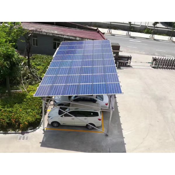 Quality Solar parking steel structure Solar pv carport mounting brackets carport solar mounting system for sale