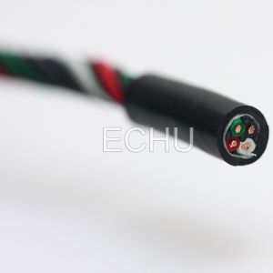 Round Cable for Electrical Apparatus RVV type with CE certificate in Grey Color