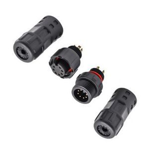 Buy cheap industrial grade Waterproof 8 Pin Circular Connector M12 Female Molded Cable lvds display connector from wholesalers