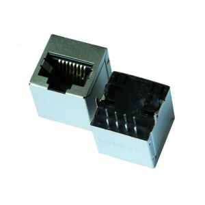 Buy cheap ARJ11G-MBSB-MU2 Vertical RJ45 Modular Jacks ,  RJ45 PCB Connector Networking from wholesalers