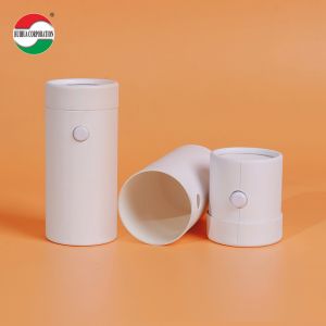 Buy cheap Custom Eco Friendly Biodegradable Childproof Resistant Packaging Round Cylinder Paper Tube With Child Lock from wholesalers