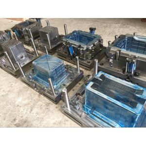 Buy cheap 10kg Capacity Plastic Fruit Basket Making Machine / Hot Runner Plastic Basket Mold from wholesalers