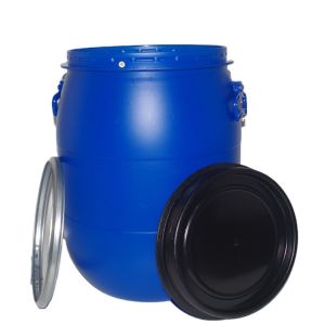 Buy cheap 120L HDPE Drums Plastic Big Mouth Hdpe Barrel With Lid Chemical Waste Liquid Bucket from wholesalers