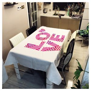 Buy cheap Disposable Table Cover for Festival Party with Custom Design from wholesalers