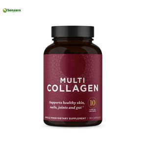 Buy cheap Customized Hydrolyzed Collagen Peptides Capsules 90pcs Stimulate Chondrocyte Synthesis from wholesalers
