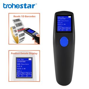 Buy cheap 2.4GHz Rechargeable PDF417 Trohestar Barcode Scanner from wholesalers