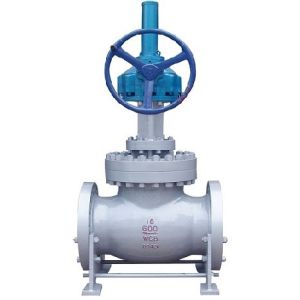 Buy cheap BS 1873 CS 2 Way Gear Operated Globe Valve ANSI 300LB Pressure from wholesalers