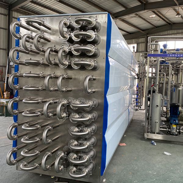 Quality 316 Stainless Steel Milk Beverage UHT Sterilization Machine PLC Controlled for sale