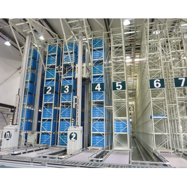 Buy cheap 1000kgs Automated Stacker Crane Double Column Automated Stacking Cranes from wholesalers