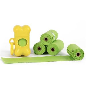 Buy cheap Cornstarch Compostable Biodegradable Dog Waste Bags Custom from wholesalers