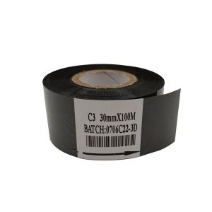 Buy cheap Expiration date ribbon Width 30mm length 100M Hot Foil Printing Ribbon for date coding foil from wholesalers