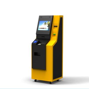 Buy cheap Touch Screen Self Service Printer NCR Machine Terminal Kiosk Free Floor Standing Crypto ATM Machine from wholesalers