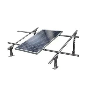Solar Panel Roof Mounting Frame With 1.4kN/M2 Snow Load And 10-60 Degree Tilt