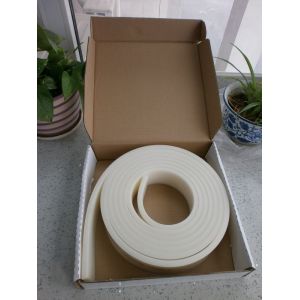 Buy cheap 20mm Textiles Silk Screen Squeegee Rubber Polyurethane White Elasticity from wholesalers