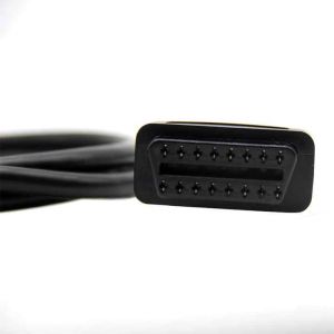 Universal Car Cigar Lighter to OBD2 Cable 12V-24V 16ft