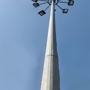 Buy cheap Steel 20 Meter Gsm Monopole Steel Tower Communication Tower For Sale Q345B/A572 from wholesalers