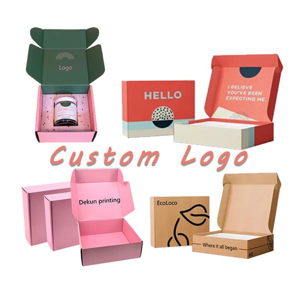 Quality Eco Friendly Self Erecting Mailer Box for Apparel Packaging with 15*15*5cm Custom Size for sale