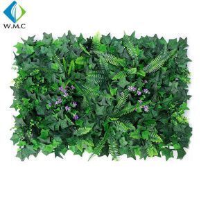 UV Resistant Artificial Grass Wall , PE Material Artificial Fence Roll