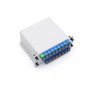 Buy cheap FTTH 1x2/1x4/1x8/1x16 SC APC/UPC SM G657a1 Fiber Optic PLC Splitter with PP Material LGX from wholesalers