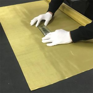 Buy cheap EMF RF 150 200 Mesh Copper Shielding Wire Mesh For Faraday Cage from wholesalers