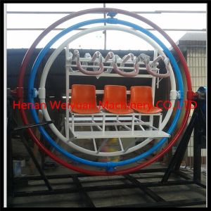 Buy cheap rotating playground rides 6 seats human gyroscope for teenagers and adults from wholesalers