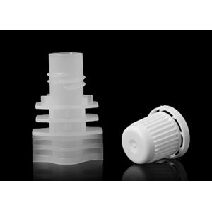 Buy cheap 8.2 Millmeter Double Gaps Screwing Plastic Spout Caps Anti - Theft For Auto Filling Machine from wholesalers