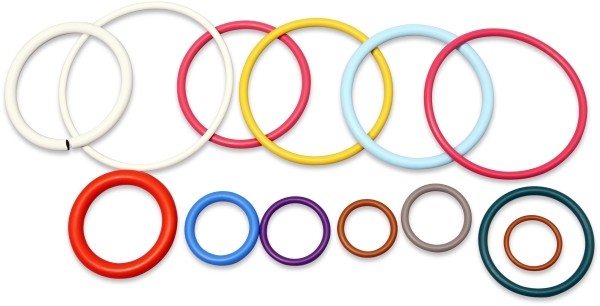 Quality Round Coated O Ring Oil Seal Function Uv Resistance for sale