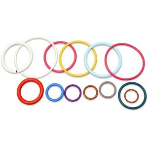 Buy cheap 60-70 Shore D Heat Resistant PTFE Coated Elastomer O Rings from wholesalers
