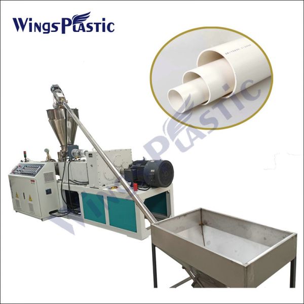 Buy cheap Plastic PVC Pipe Making Machine Plastic Extruders Single Screw from wholesalers