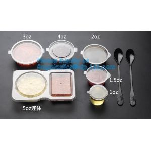 Buy cheap Disposable mini plastic jelly cup PP sauce cup,PS Sauce Cup,Transparent PP Plastic Square Portion Sampling Sauce Cup wit from wholesalers