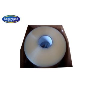 Buy cheap Big Size Machine BOPP Packing Clear Tape With Strong Adhesion , Transparent Bopp Tape from wholesalers