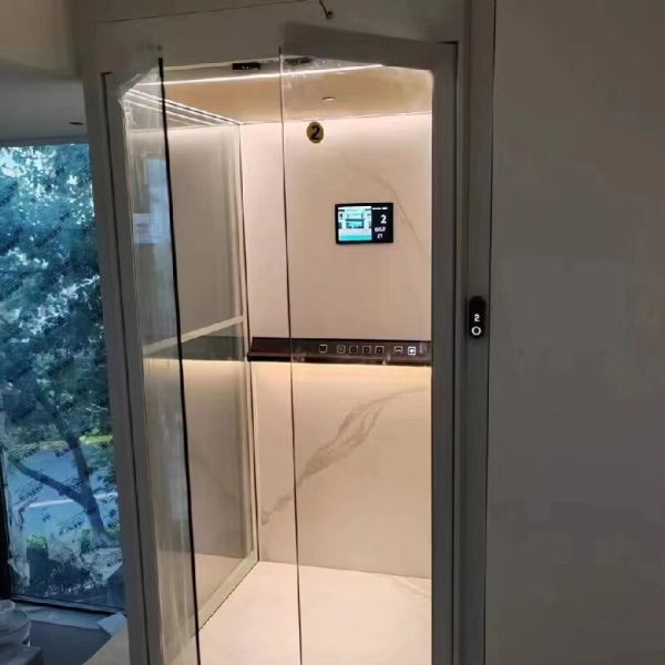 Buy cheap Emergency-Stop Hydraulic Home Elevator with 304 Stainless Cabin from wholesalers