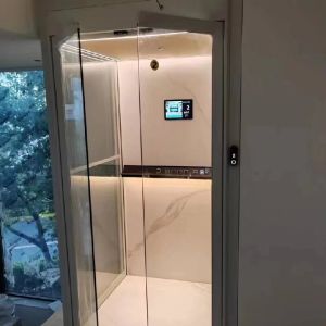 Buy cheap Emergency-Stop Hydraulic Home Elevator with 304 Stainless Cabin from wholesalers