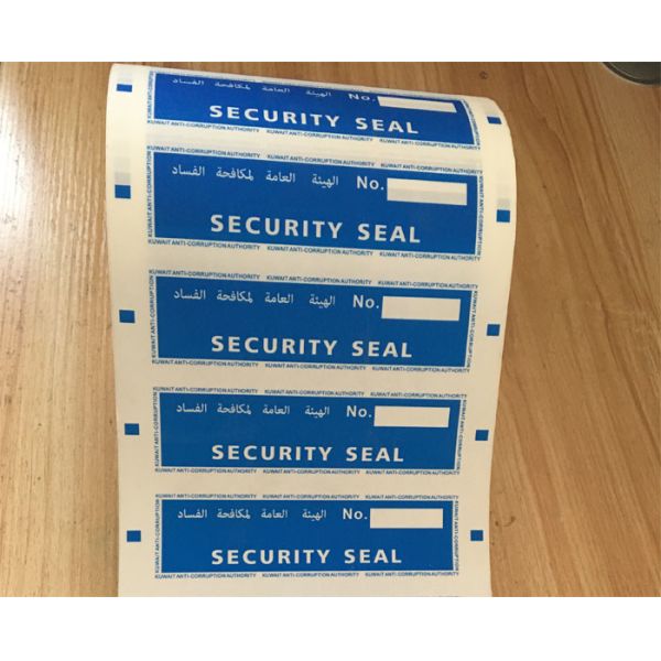 Buy cheap Custom Printed Tamper Proof Security Labels Tamper Evident Void Labels from wholesalers