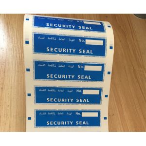 Buy cheap Custom Printed Tamper Proof Security Labels Tamper Evident Void Labels from wholesalers