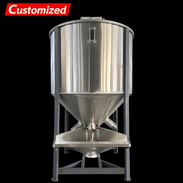 Fully Automatic Vertical Mixer with Heat Resistant and Fire Resistant Stainless