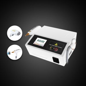 Q Switched ND Yag Laser Pigmentation Removal 808NM Diode Laser 2 In 1 Machine
