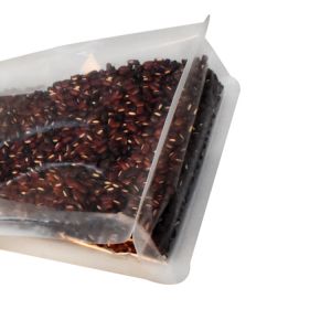 Buy cheap Clear Plastic Zip Lock Square Flat Bottom Gusset Bags from wholesalers