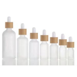 Buy cheap Frosting 100ml Cosmetic Dropper Bottle Black Perfume Dropper Bottles from wholesalers
