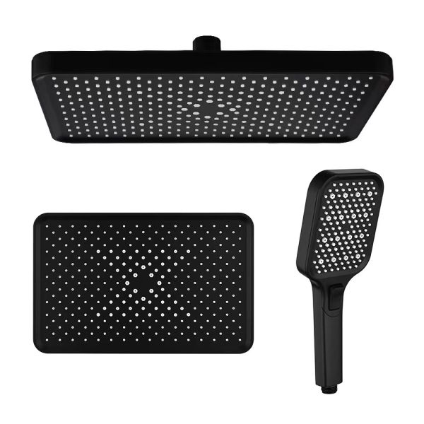 Quality Polished High Pressure Wall Mounted Hand Held Shower Head Water Saving Efficiency for sale