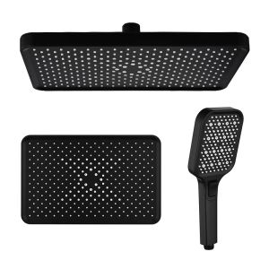 Buy cheap Polished High Pressure Wall Mounted Hand Held Shower Head Water Saving Efficiency from wholesalers