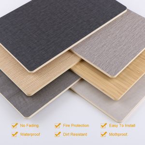 Buy cheap Luxury Decorative Eco-Friendly Waterproof Fabric Bamboo Fiber Wall Paneling from wholesalers