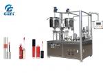 Buy cheap Semi - Automatic Lip Gloss Filling Machine Rotary Type With 24~30pcs/Min Capacity from wholesalers