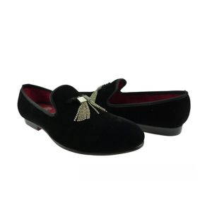 Buy cheap Customized Embroidered Mens Velvet Loafers Slip On Mens Driving Moccasins from wholesalers