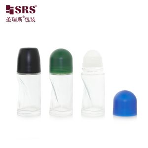 Buy cheap BLPG-B 50ml Empty Pain Relief Gel Roll On Deodorant Bottle Glass Packaging Customization Bottles from wholesalers