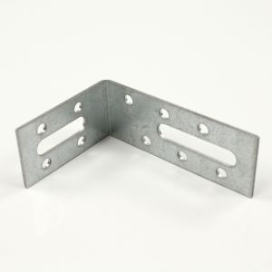 Buy cheap Single-side Bracket Construction Connectors with Custom Size Reinforced Angle Bracket from wholesalers