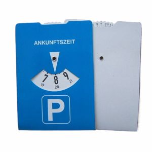 Buy cheap 350gsm Cardboard Paper Car Parking Disc 34*31.5*18.5cm/200pcs/ctn for in Parking Lots from wholesalers
