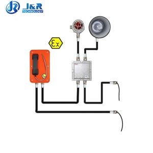 Buy cheap VOIP Hotline Industrial Weatherproof Telephone Anti Explosion With Two Years Warranty from wholesalers