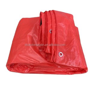 UV Resistant Polyethylene Tarpaulin Manufactured Directly with 140 gsm Density